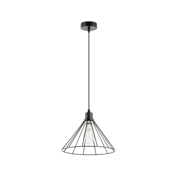 LAMPARA COLGANTE SENCILLA 60W (26870B)