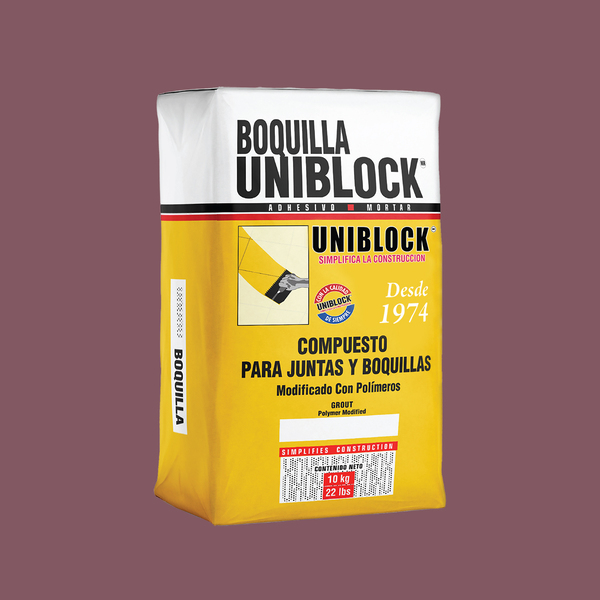 BOQUILLA UNIBLOCK S/A CHOCOLATE 10KG